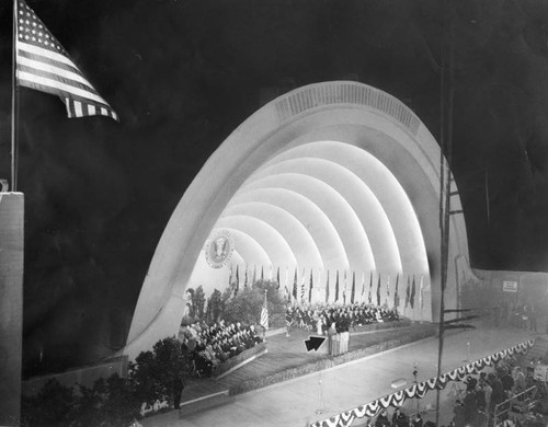 Ike at Hollywood Bowl