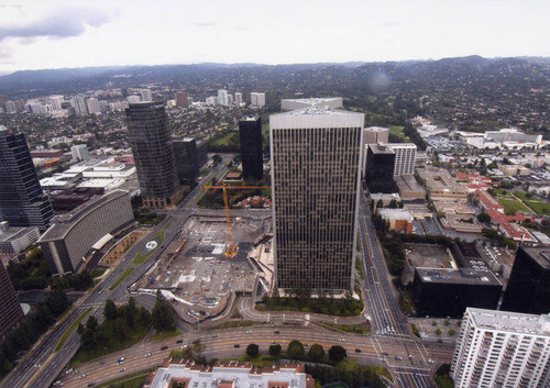 Century City, looking northwest