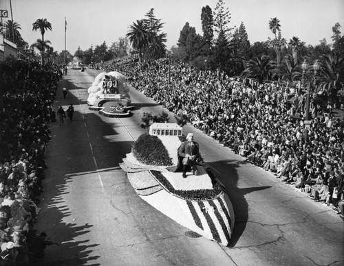 Rose Parade floats