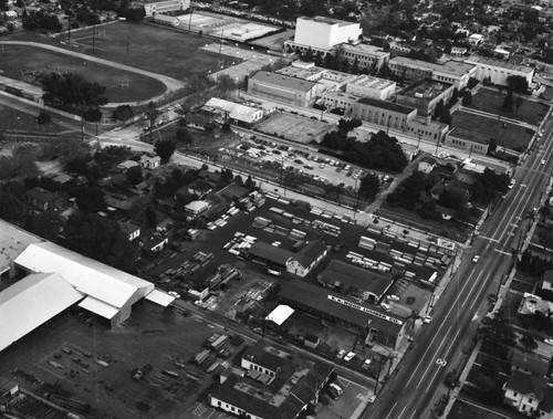 E.K. Wood Lumber Co., Philadelphia Street and Gregory Avenue, looking northeast