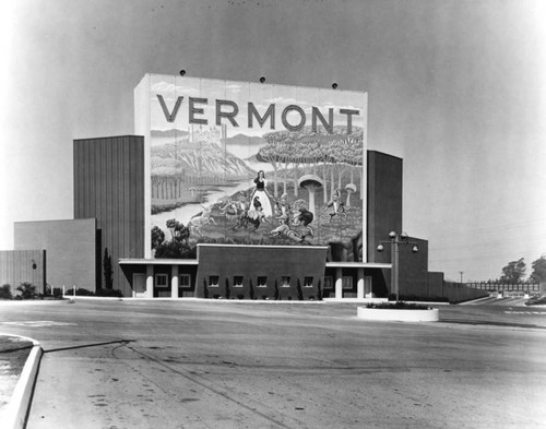 Vermont Drive-In Theatre view