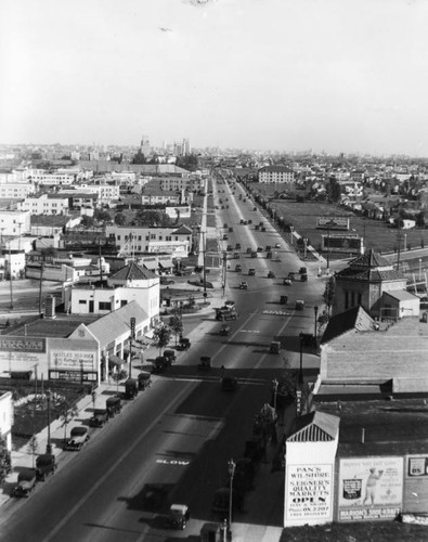 View of Hoover and Wilshire