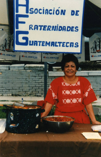 Los Angeles Marathon food vendor