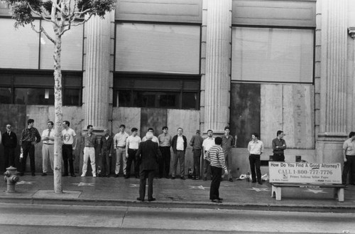 Scientology center during 1992 L.A. riots