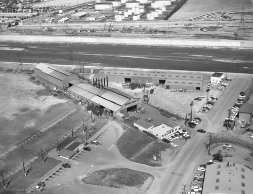 Reisner Forge Company, Firestone Boulevard, looking east