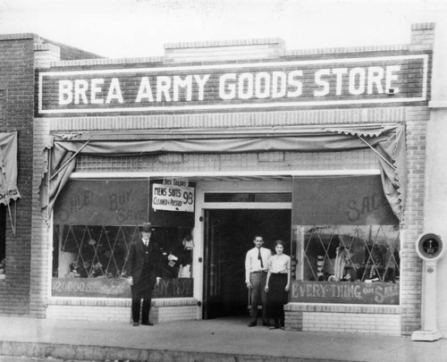 Brea Army Goods Store