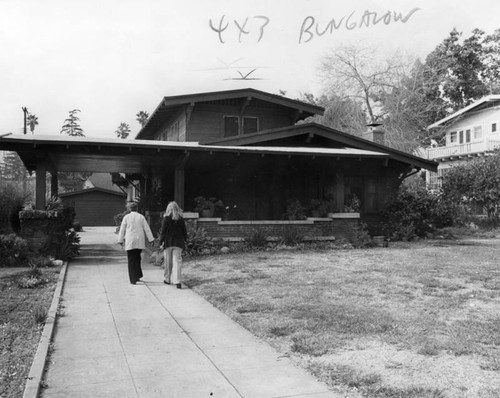 Pasadena bungalow