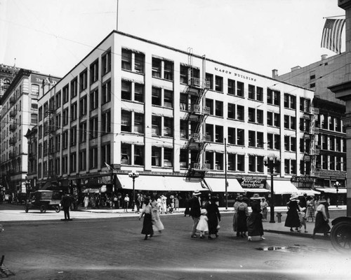 Corner of Broadway & 4th St