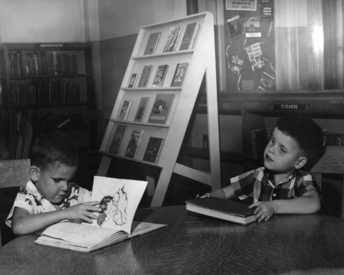 Visually impaired children, Cahuenga Branch