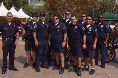 Bicycle patrol, Public Safety Appreciation barbecue