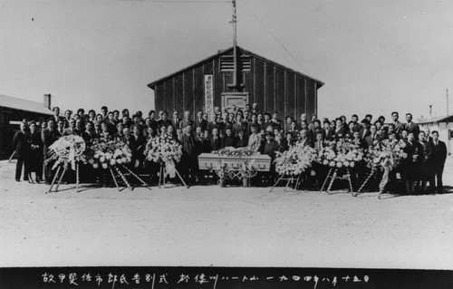 Funeral at Heart Mountain Relocation Center