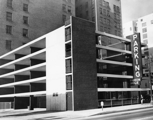 Parking garage, downtown