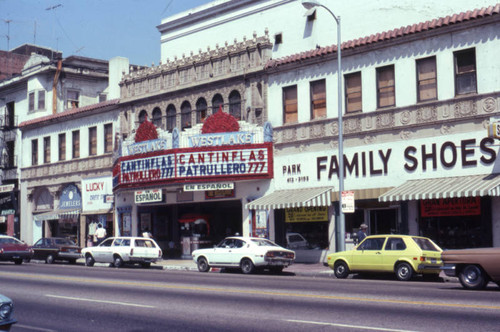 Businesses on Alvarado Street