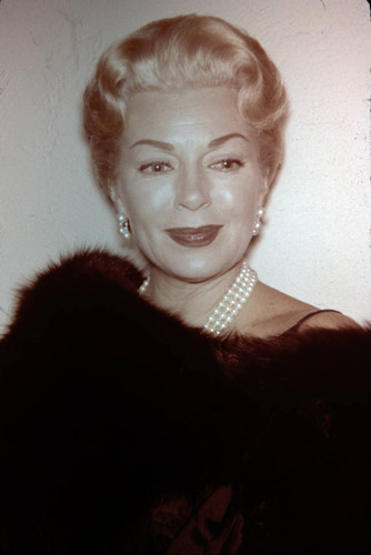 Lana Turner at the Huntington Hartford Theater