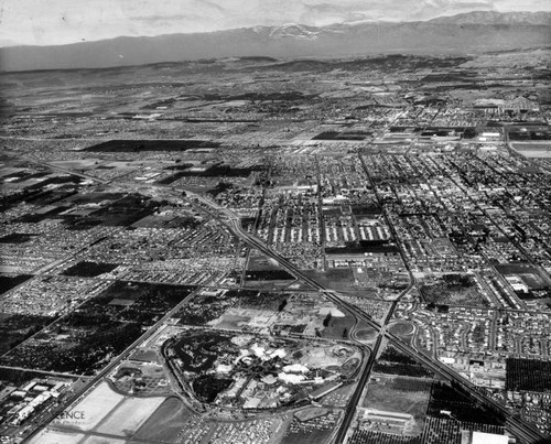 Anaheim, north from Disneyland