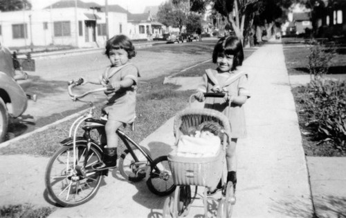 Children playing outside