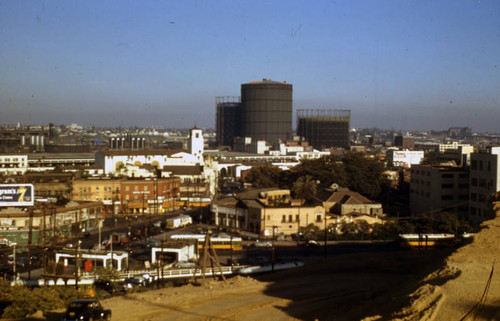 East, from Fort Moore Hill