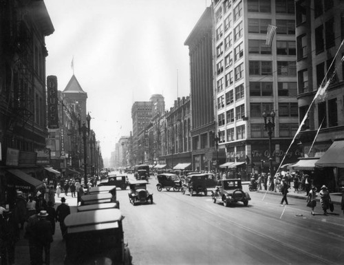 Looking south on Broadway