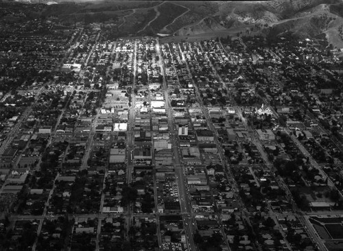 City of Whittier, looking north