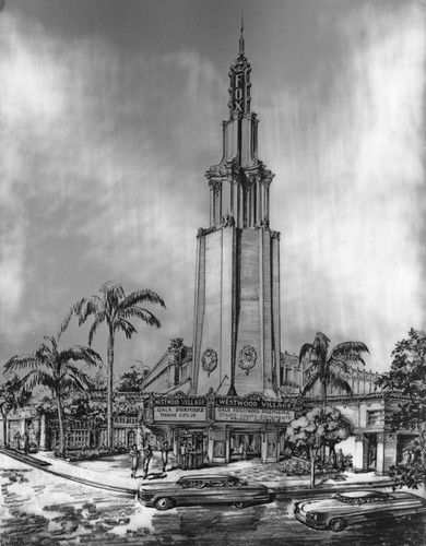 Architectural rendering of Fox Theater