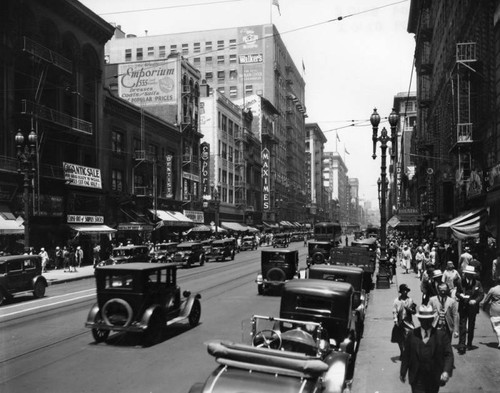 Broadway near 7th Street, circa 1920s