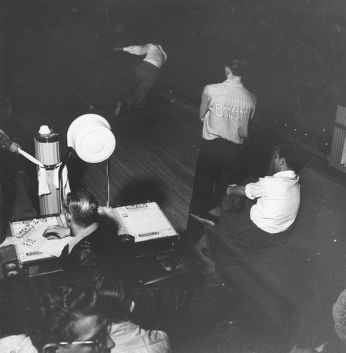 Bowling tournament at Burbank Bowl, view 12