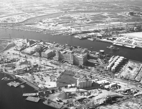 Pier "C", Long Beach Harbor, looking northwest