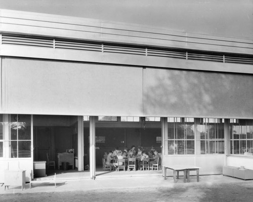 Corona Avenue School, children in the classroom