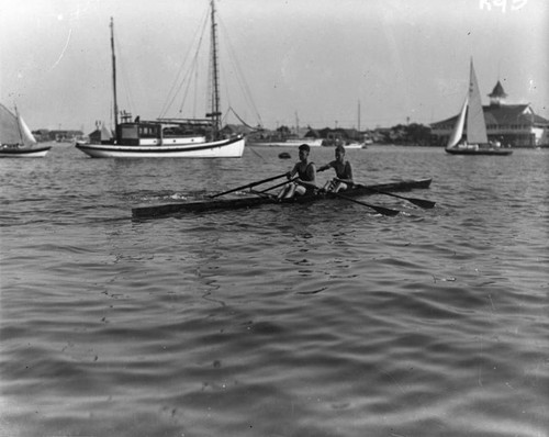 Rowing in Long Beach