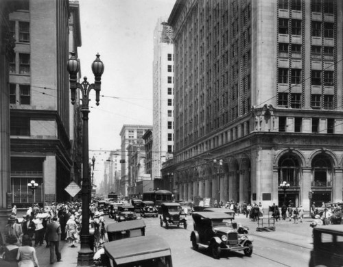 Intersection of Spring and 6th Sts