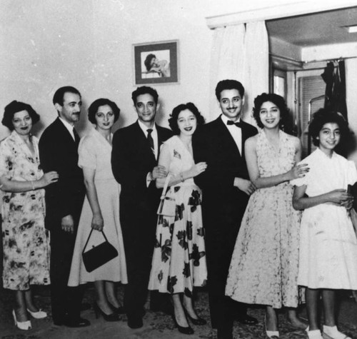 Iranian family gathering