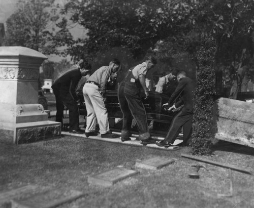 Exhumation, Albert L. Cheney estate investigation