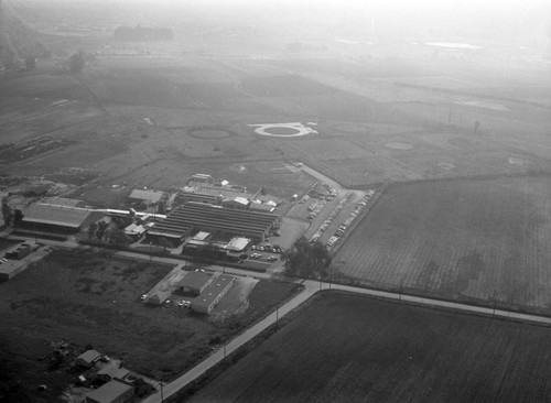 Factory in Whittier, looking southeast