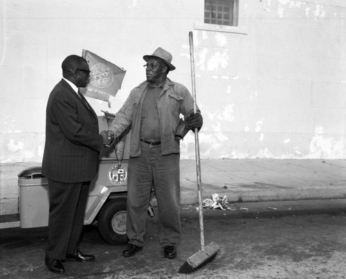 Charles N. Chapman campaigns for the California State Assembly