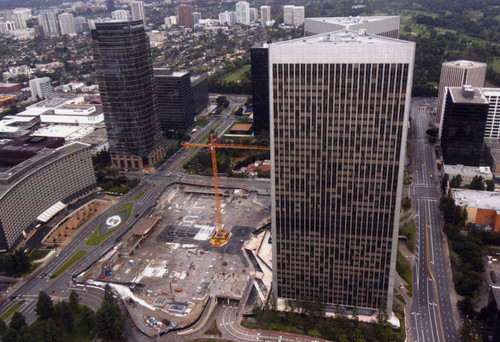 Century City, looking northwest