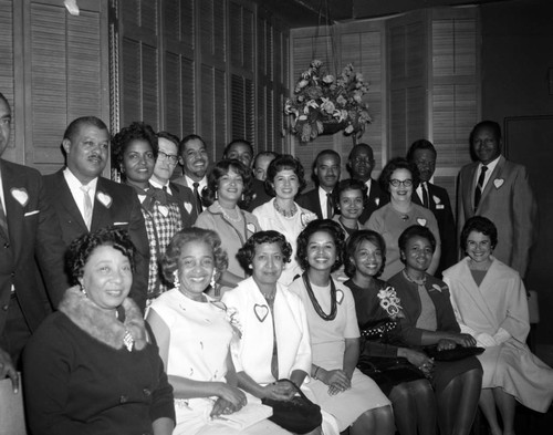 Tom and Ethel Bradley, Gloria Curtis and group