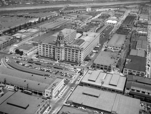 Central Manufacturing District Terminal, looking east