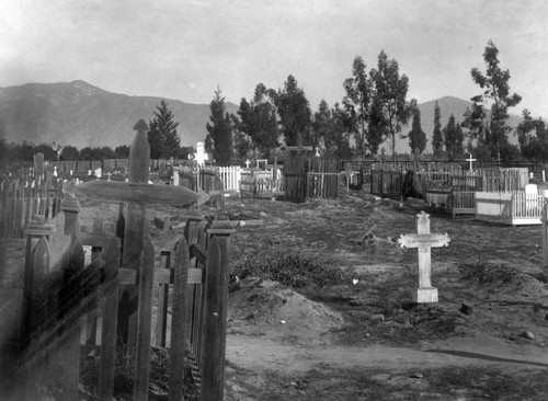 Campo Santo cemetery, Mission San Gabriel Arcangel