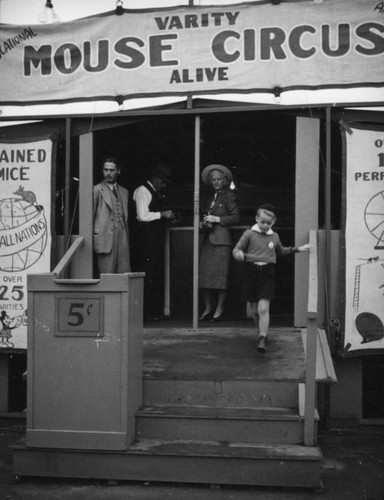 Mouse Circus at the Los Angeles County Fair