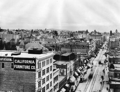 Early view of Broadway