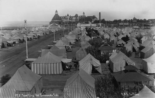 Coronado Tent City and Hotel del Coronado