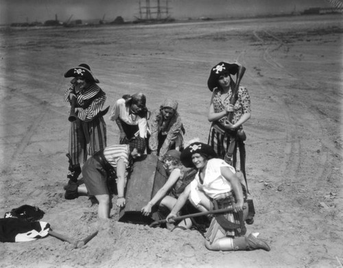 Pirates at the 1928 Pacific Southwest Exposition