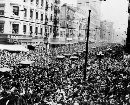 World War I parade