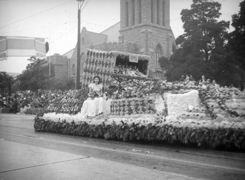 "Pacific Rose Society," 51st Annual Tournament of Roses, 1940