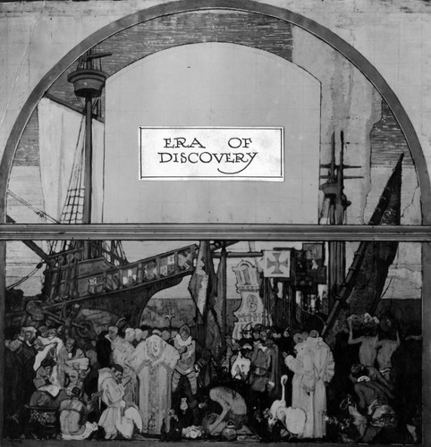 "Era of Discovery", rotunda mural