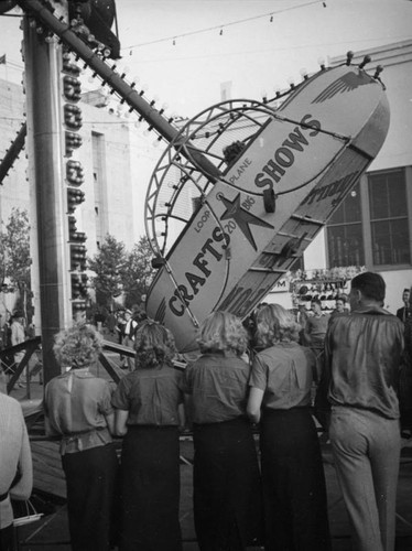 "Loop-o-Plane" ride at the Los Angeles County Fair