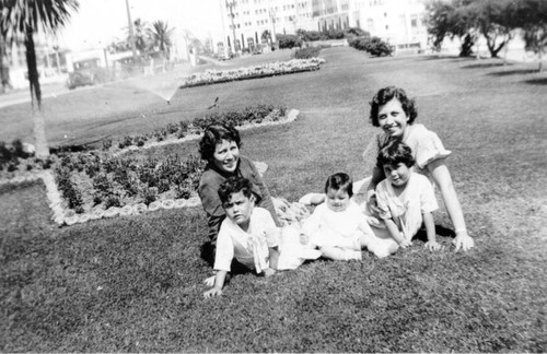 Family at the park