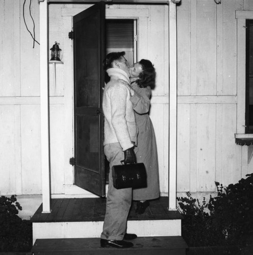 Cole and Dorothy Weston at home, view 2