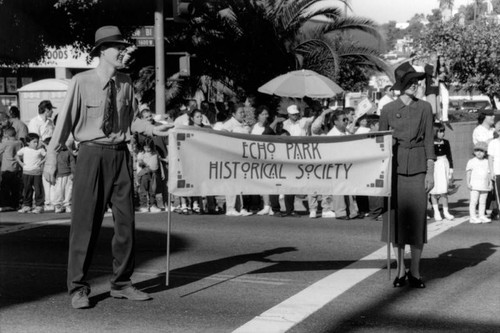 Echo Park Historical Society banner