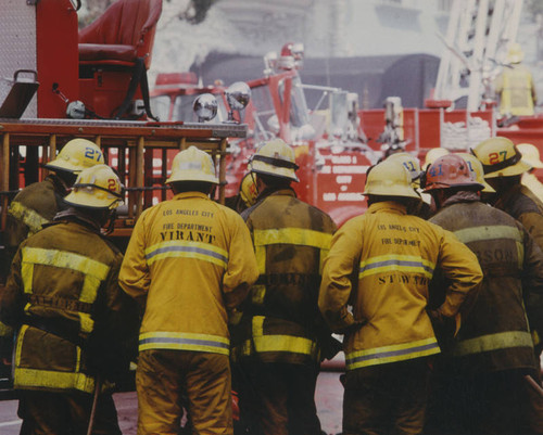 Fire fighters' meeting